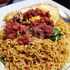 Indomie Goreng,Telor Korned